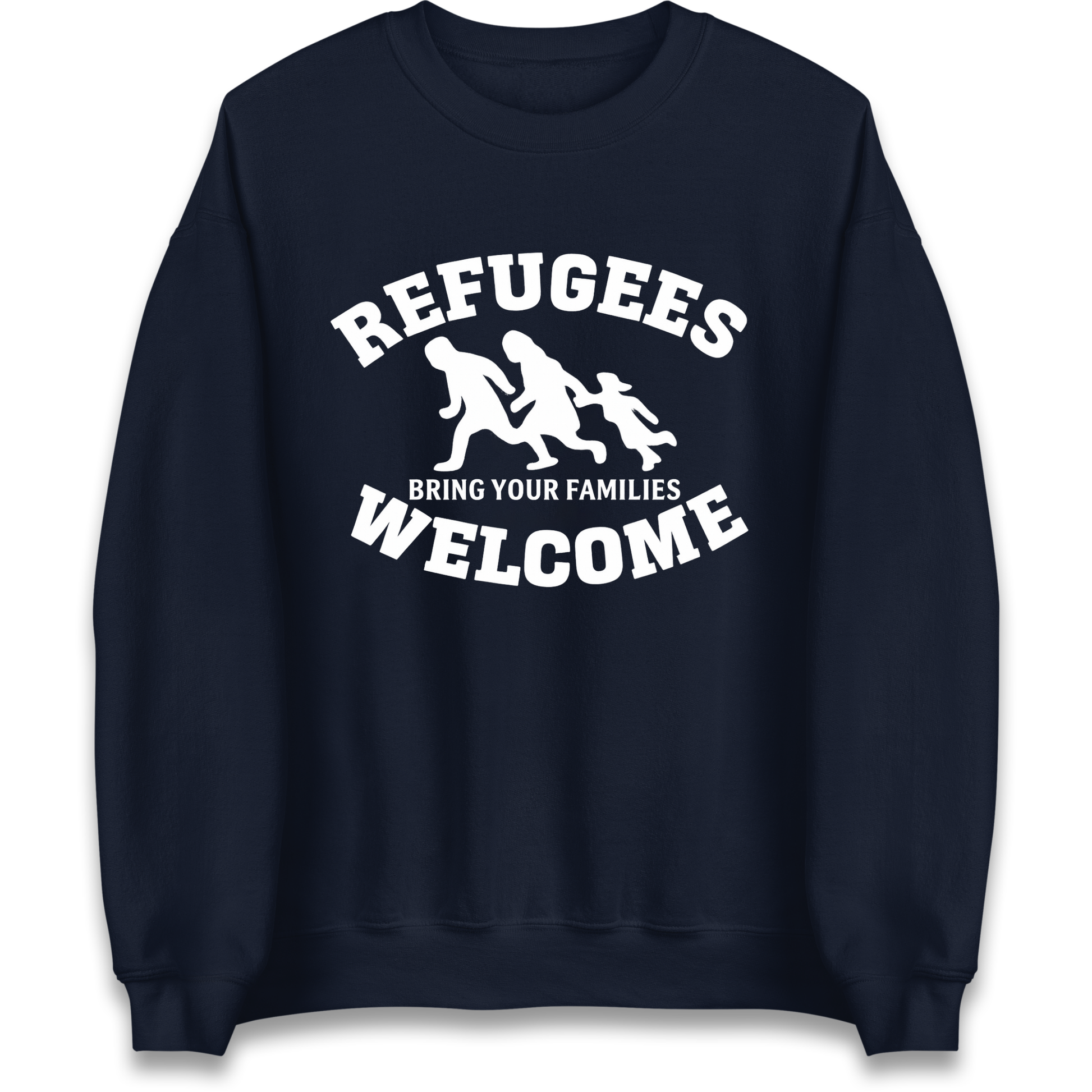 Welcome Refugees Sweatshirt
