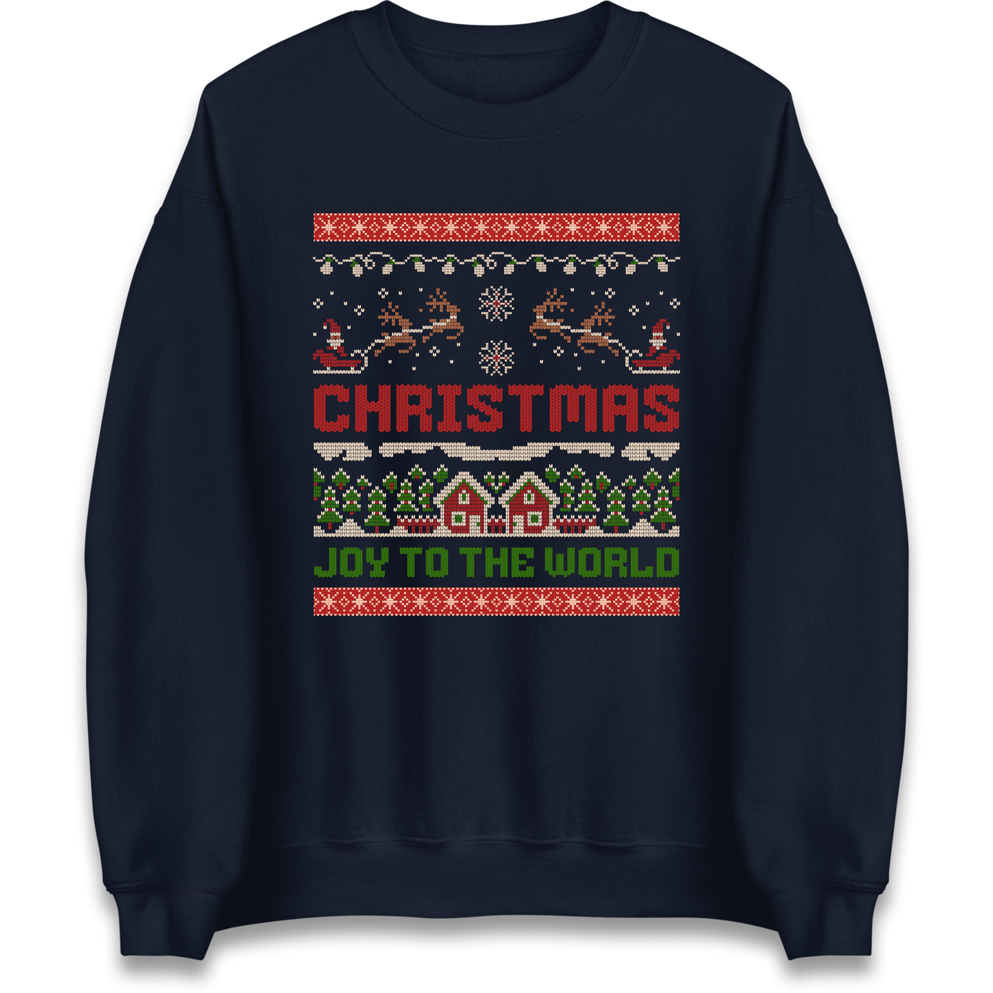 Christmas Joy to the World Christmas Sweatshirt