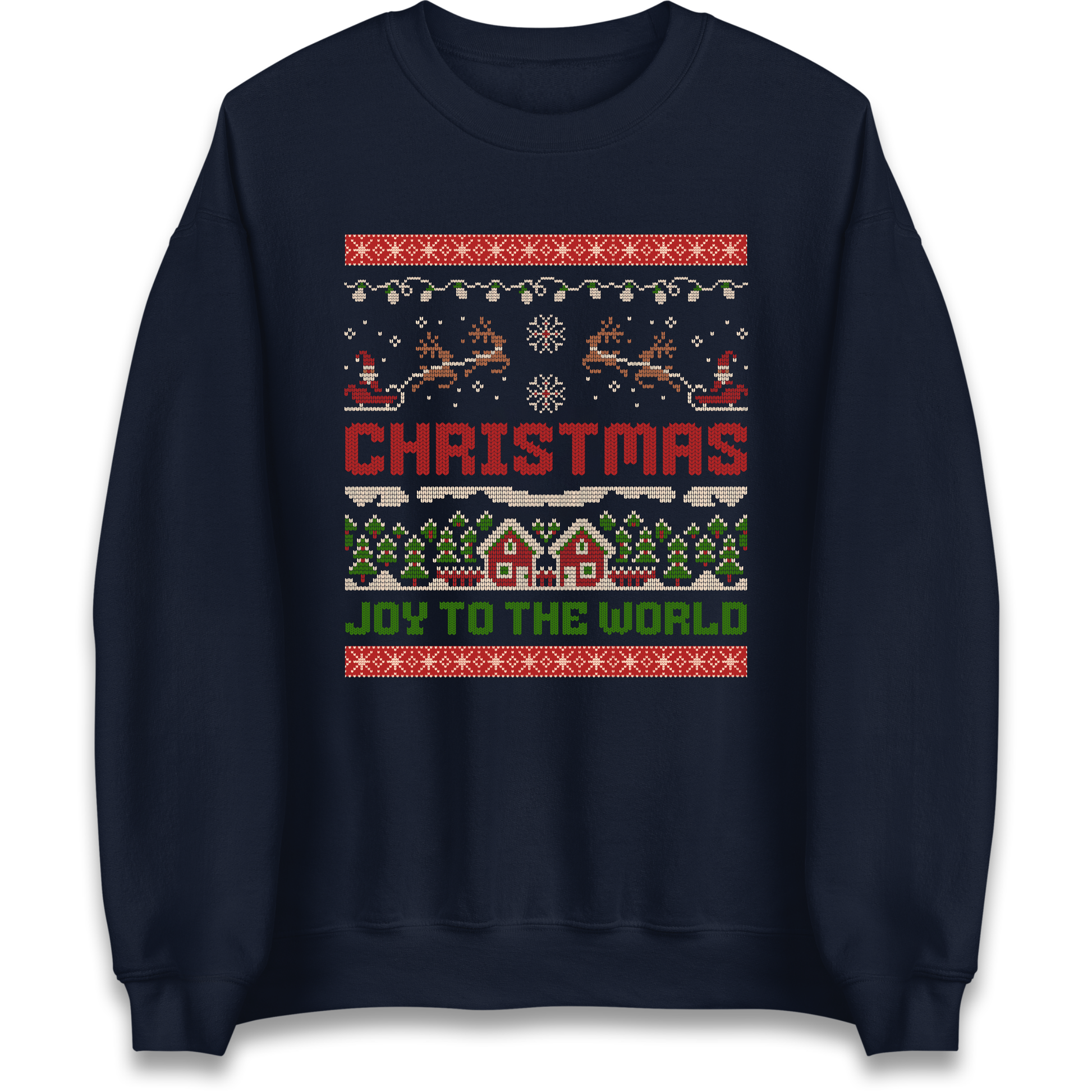 Christmas Joy to the World Christmas Sweatshirt