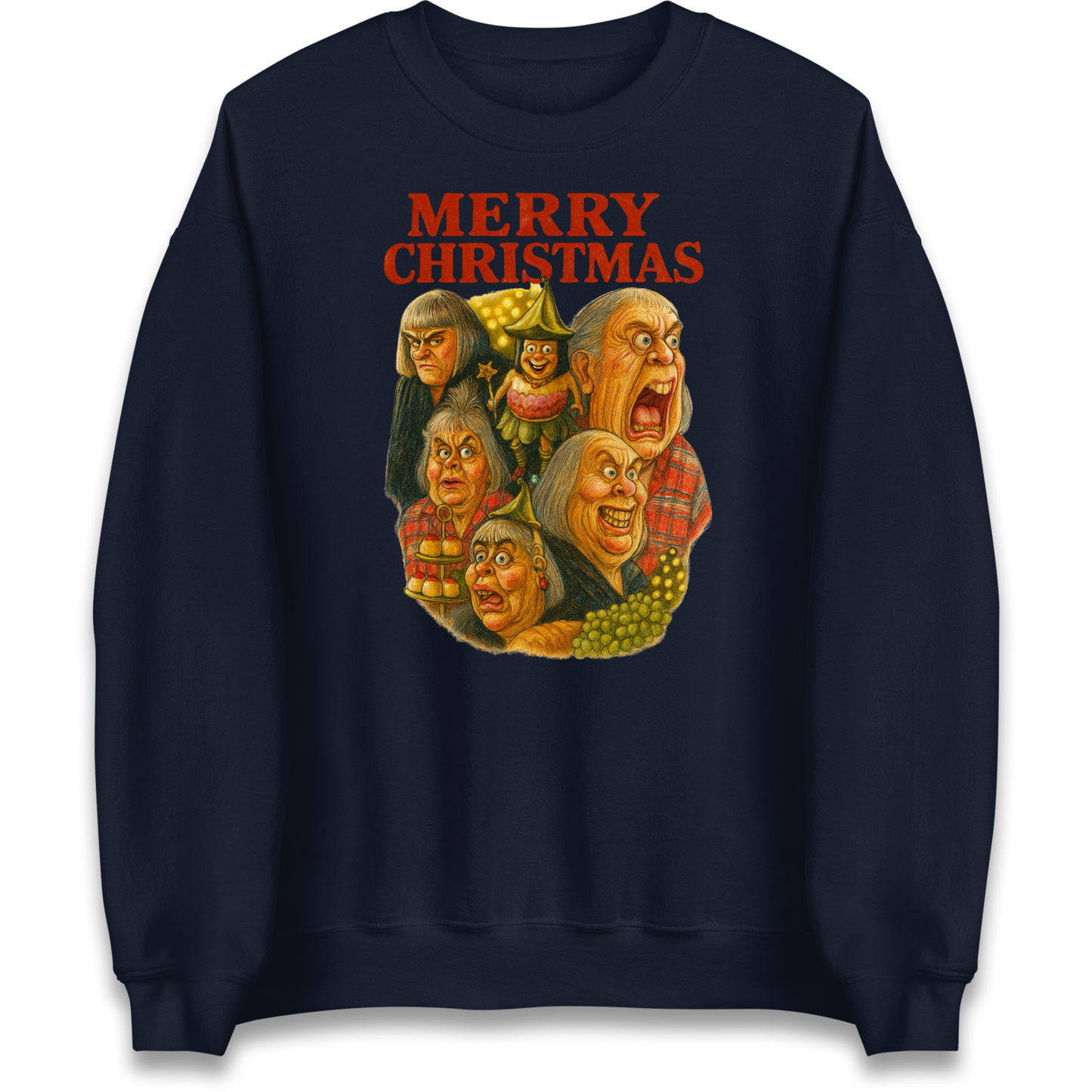 M&S Christmas Food 2025 Advert Christmas Jumper