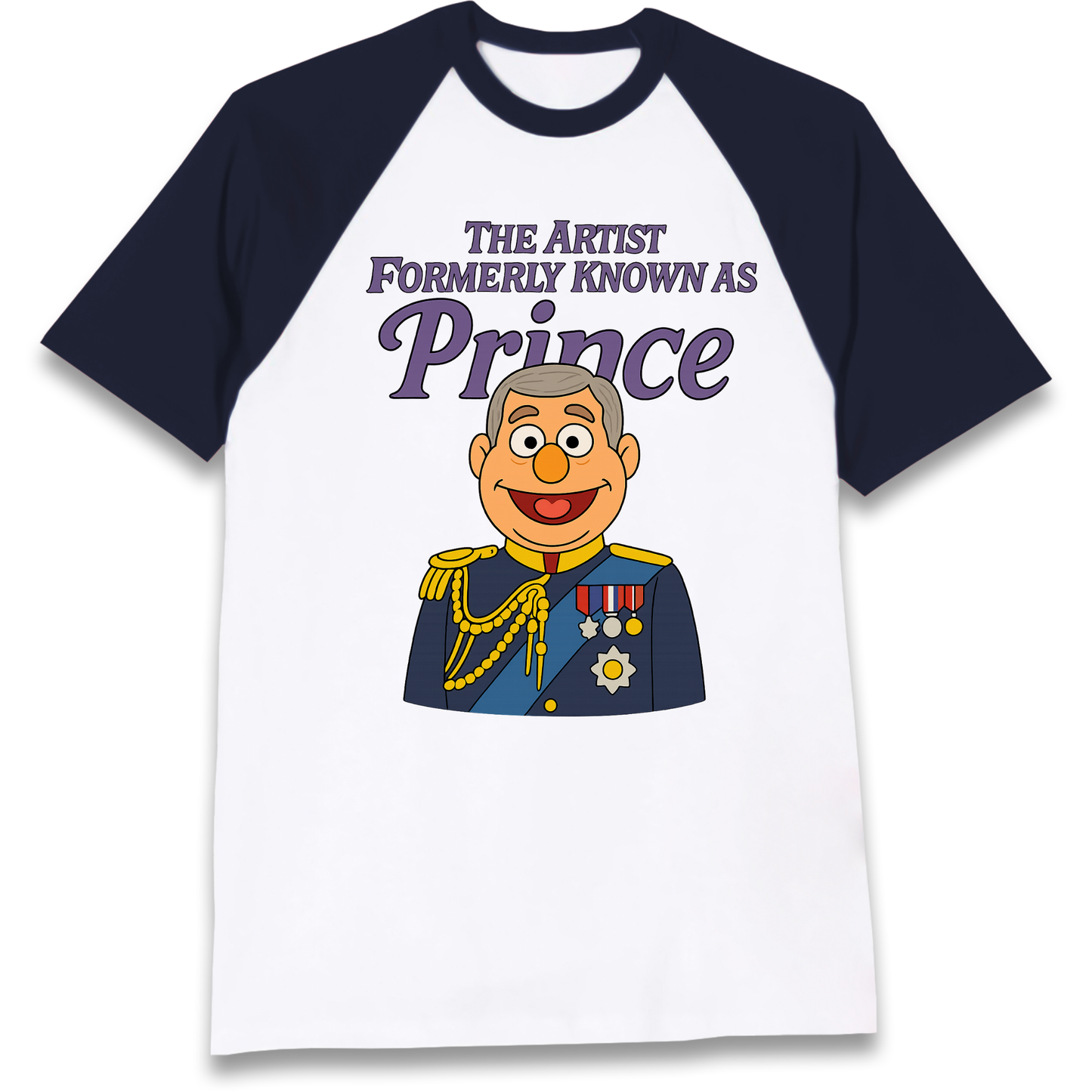 Prince Andrew Raglan T Shirt