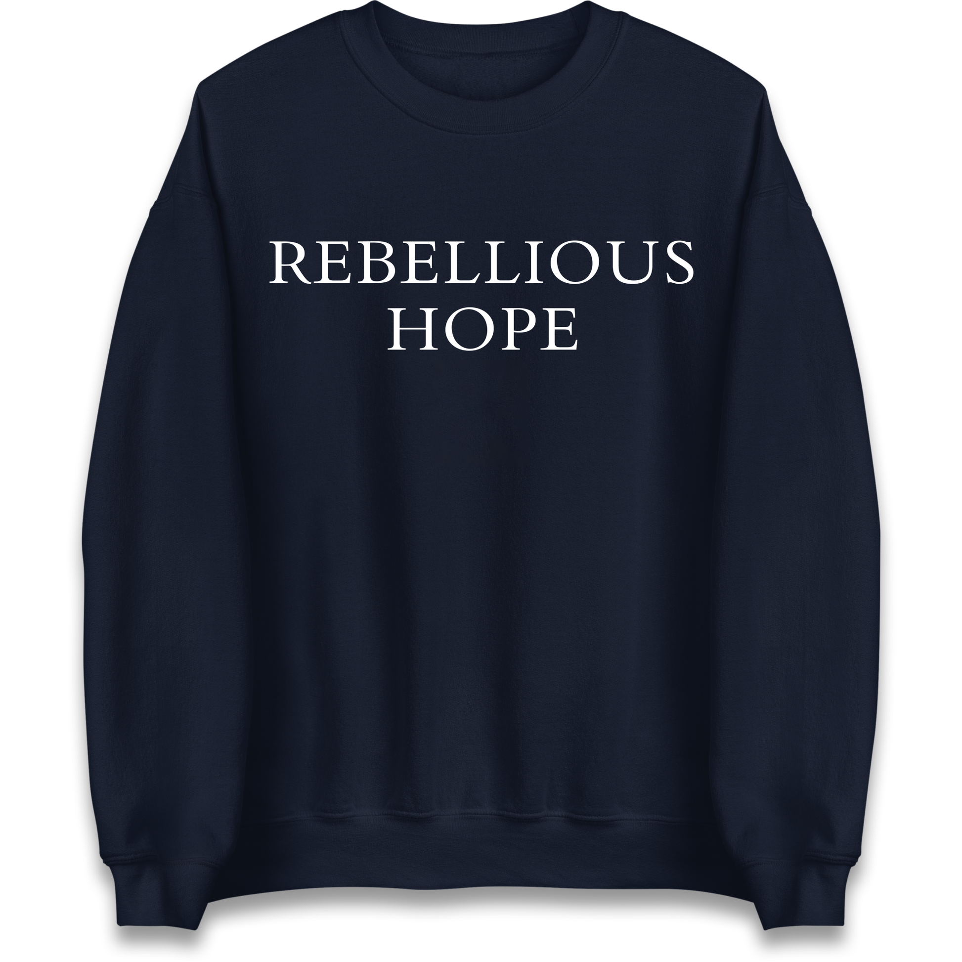 Rebellious Hope Embroidered Sweatshirt