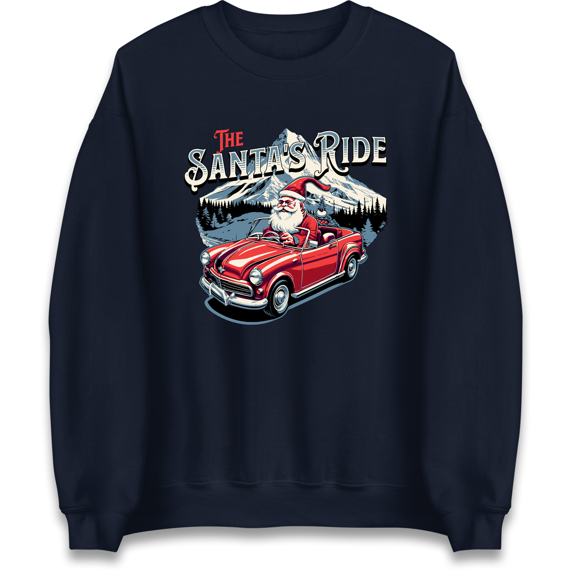 The Santas Ride Christmas Sweatshirt