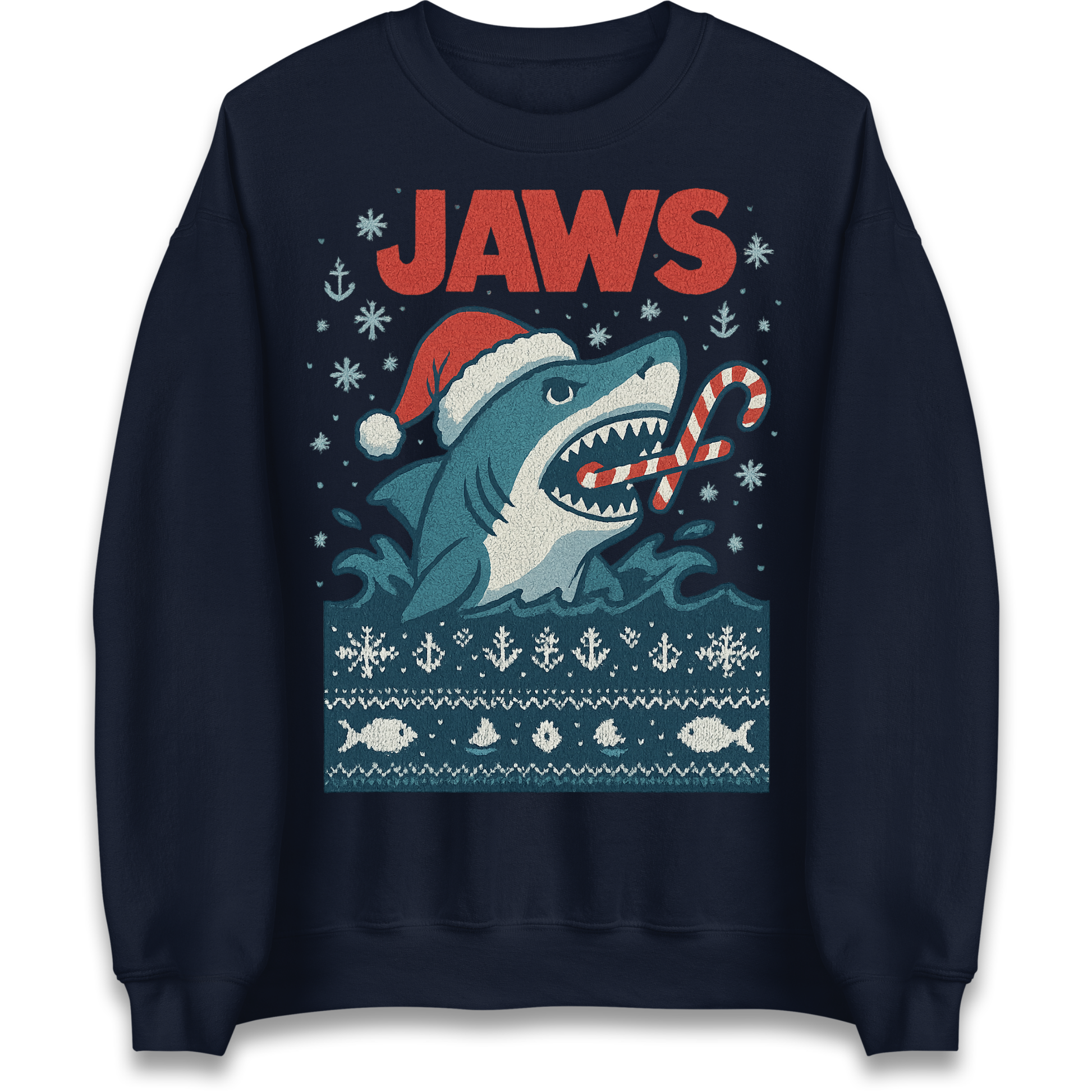 Jaws Christmas Jumper
