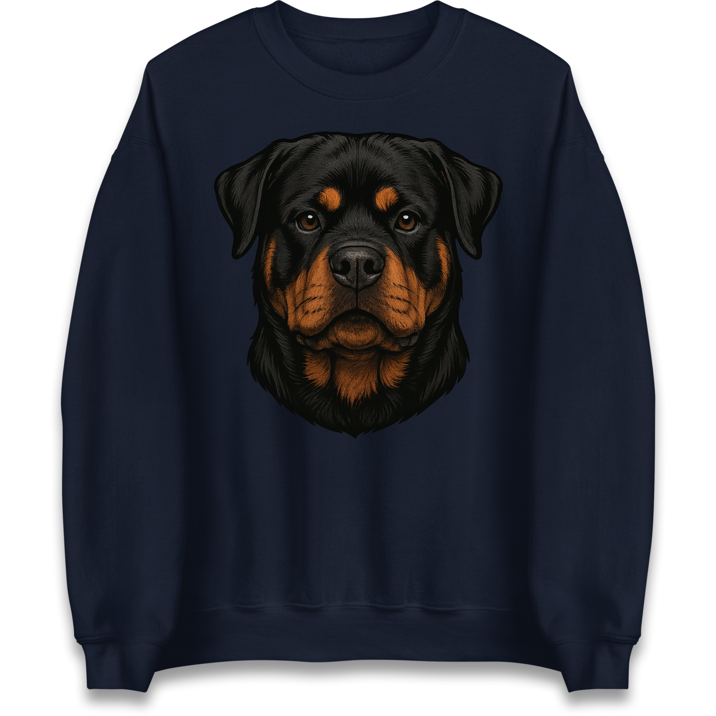 Rottweiler Face Sweatshirt
