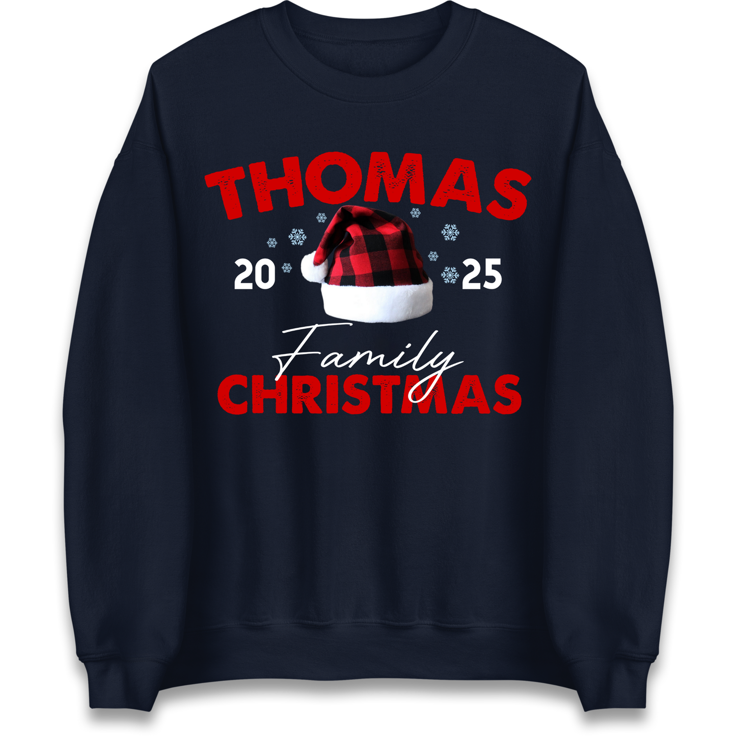 Thomas Family Christmas Sweatshirt