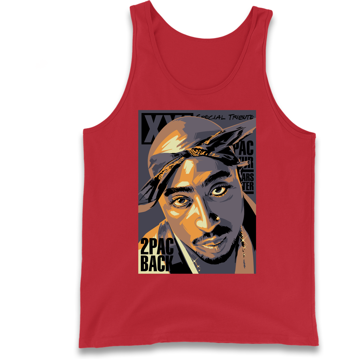 2 Pac Back Tank Top 