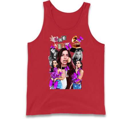 Dua Lipa Butterflies Tank Top