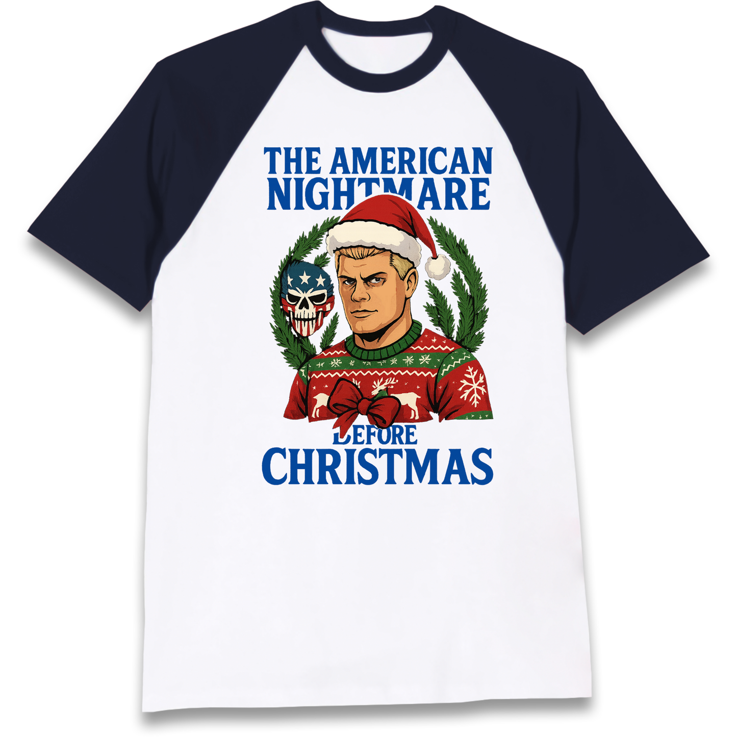 Cody Rhodes Christmas Raglan T Shirt
