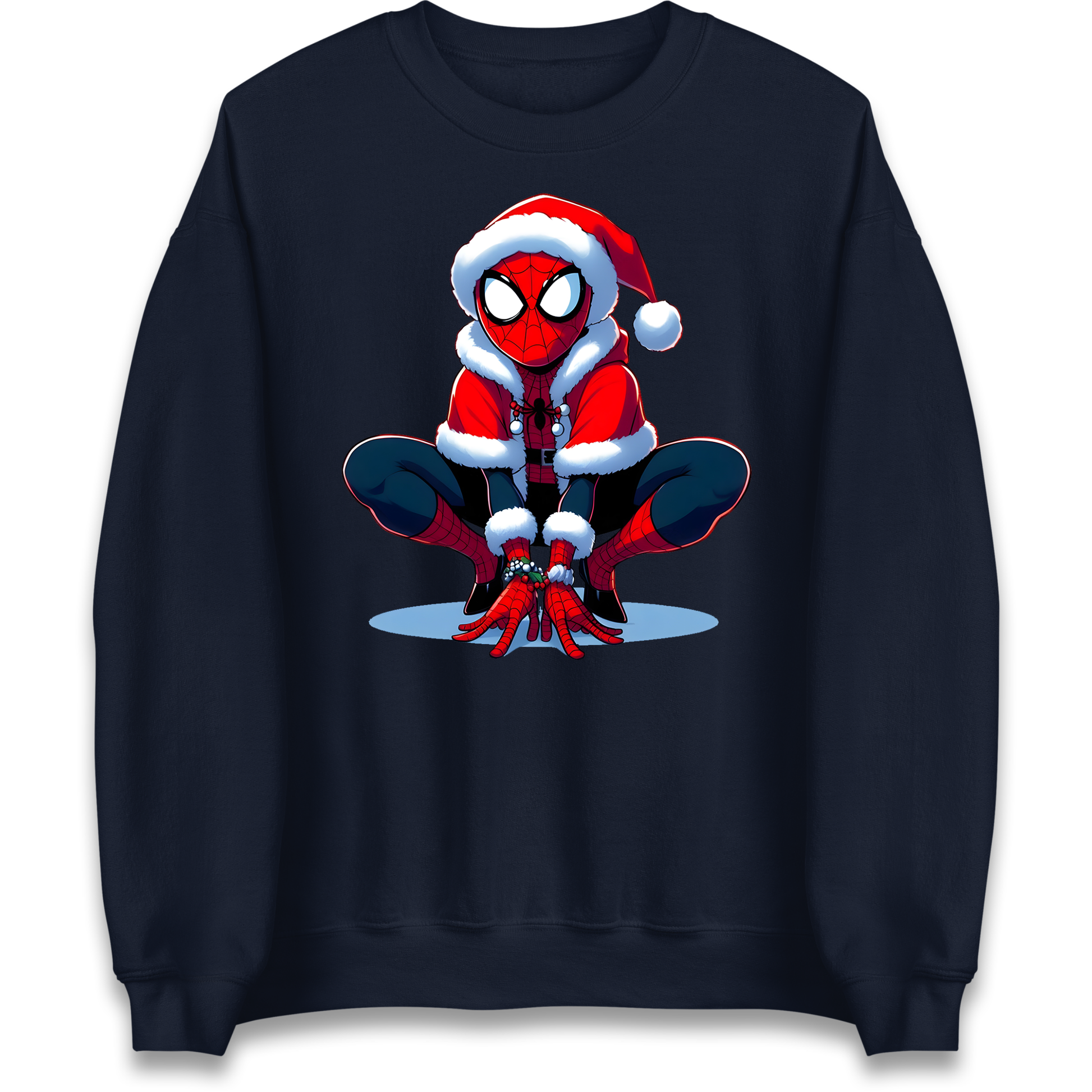 Spiderman Christmas Jumper Adult