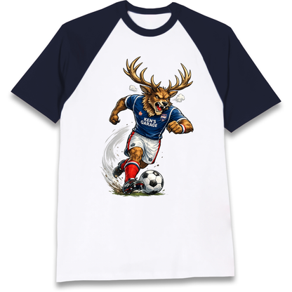Classic Ross County 1991 Football Raglan T Shirt