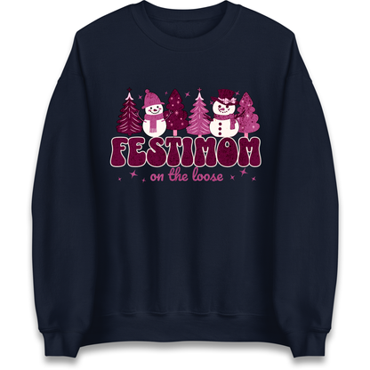 Festimom on The Loose Sweatshirt