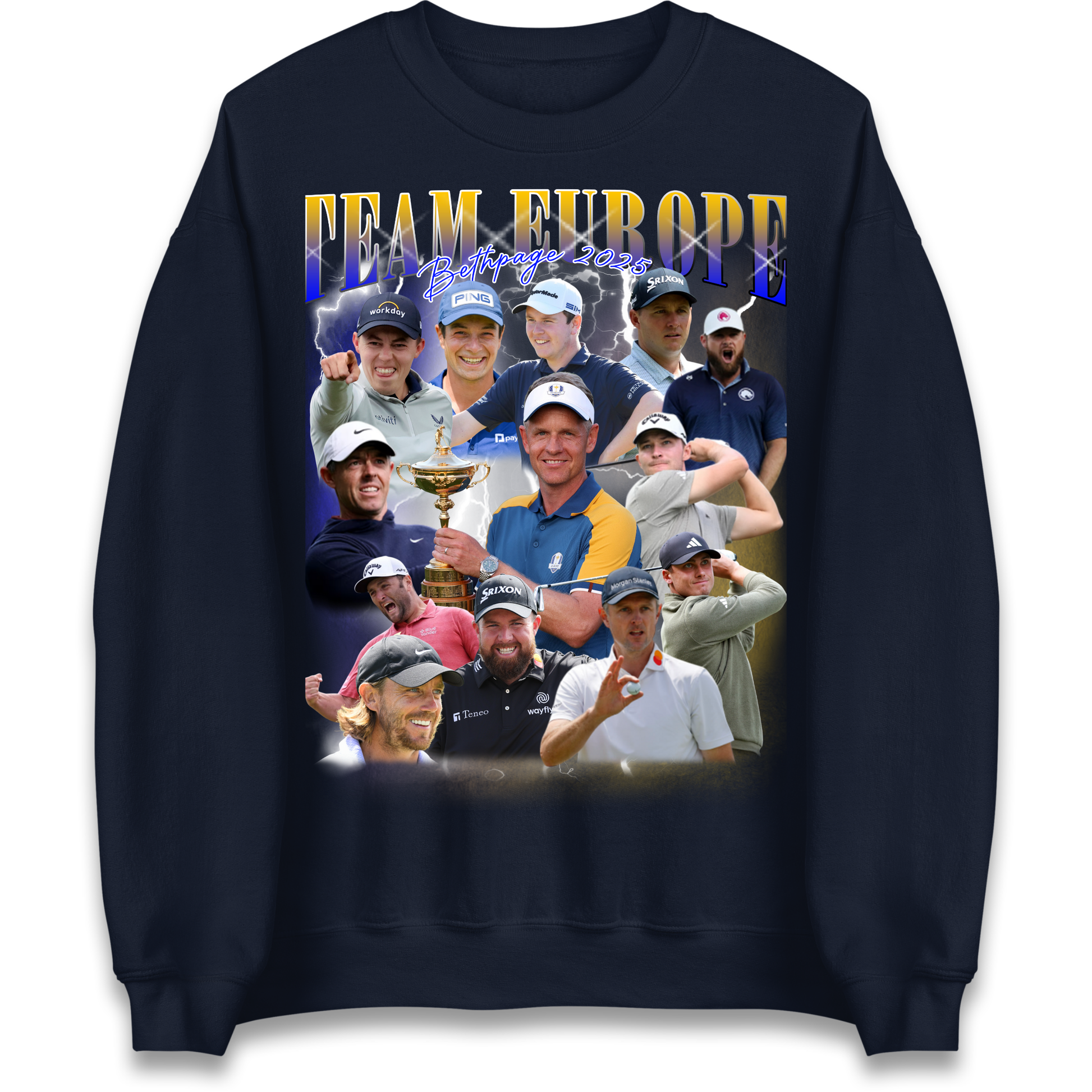 Ryder Cup 2025 Team Europe Sweatshirt