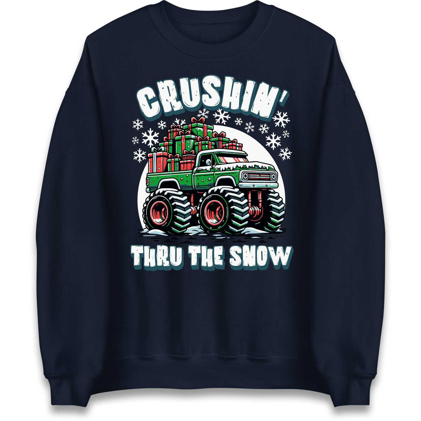 Crushin Thru The Snow Sweatshirt