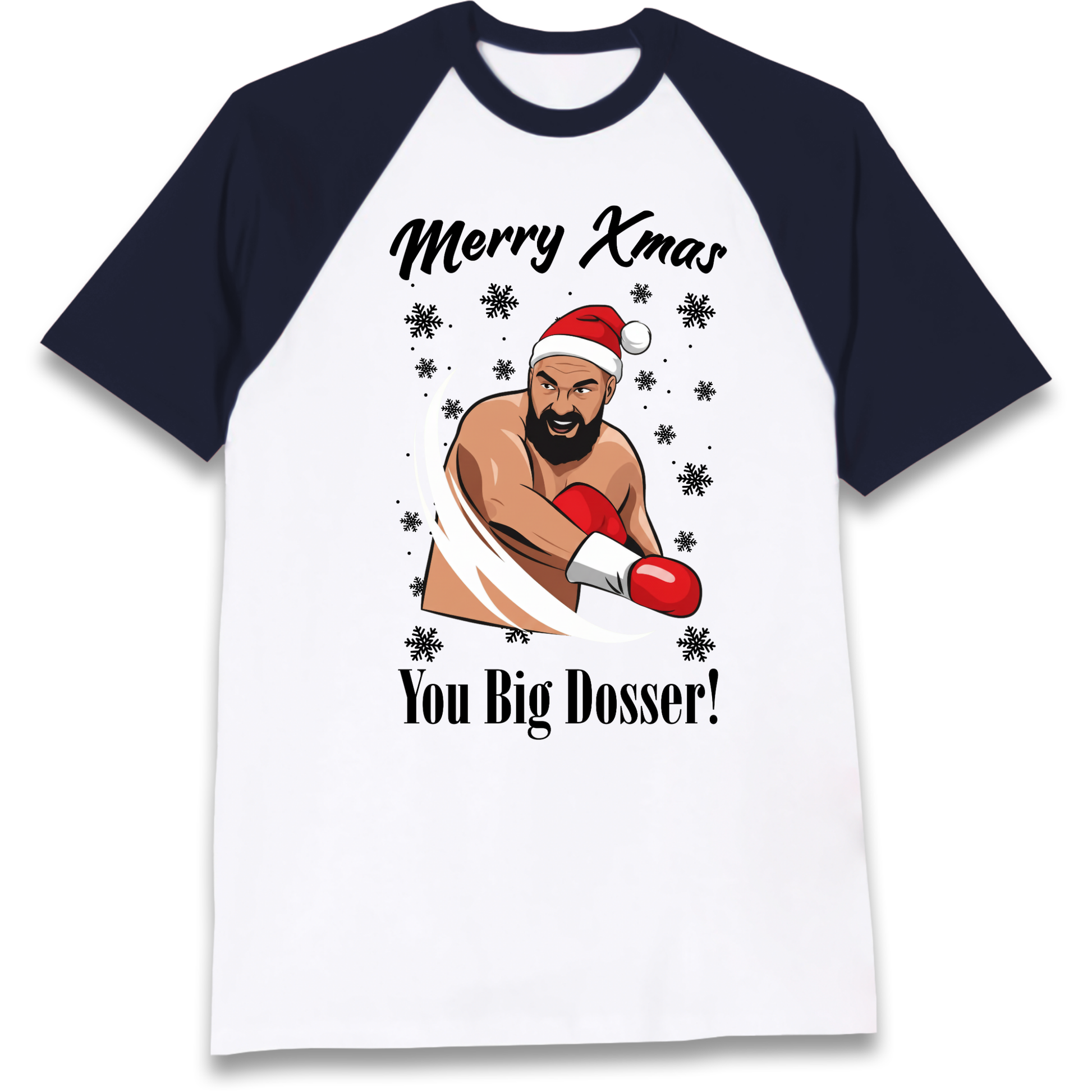 Tyson Fury Christmas Raglan T Shirt