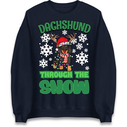 Dachshund Dog Christmas Jumper