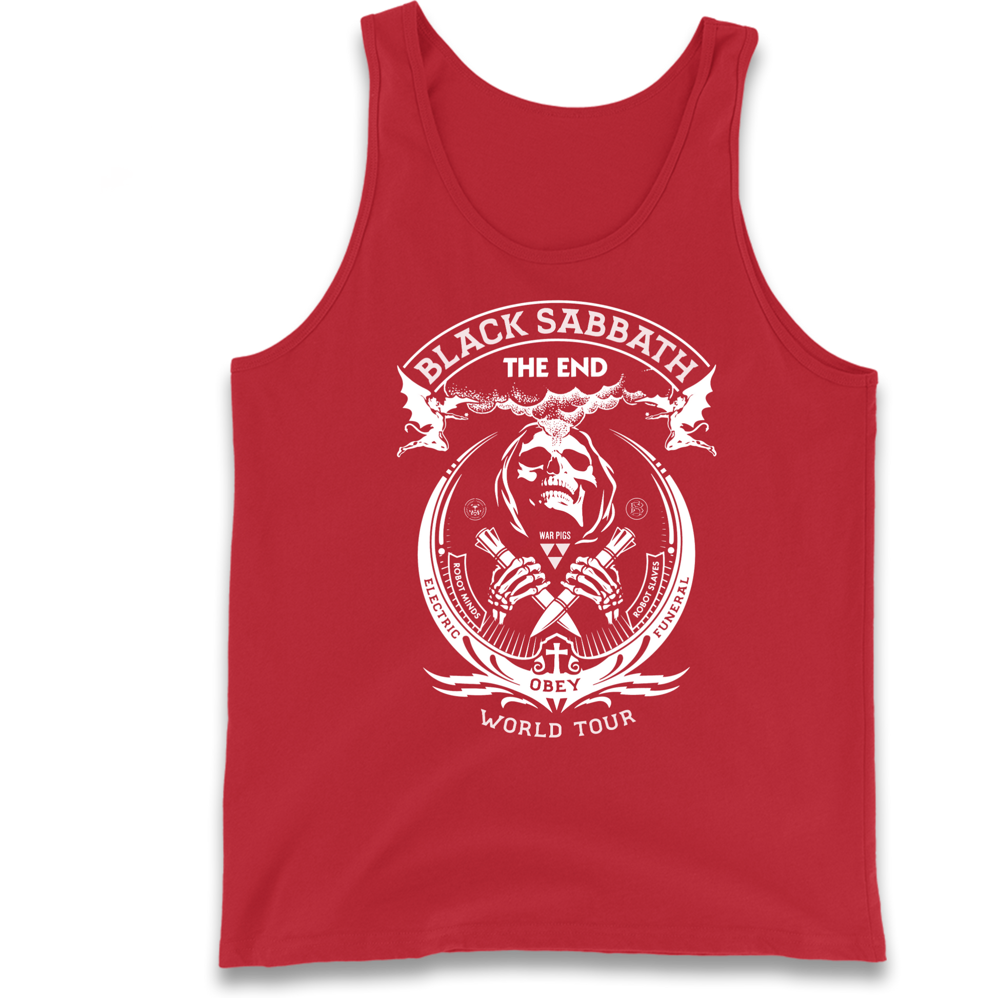 Black Sabbath The End World Tour Tank Top