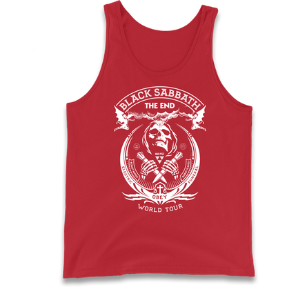 Black Sabbath The End World Tour Tank Top