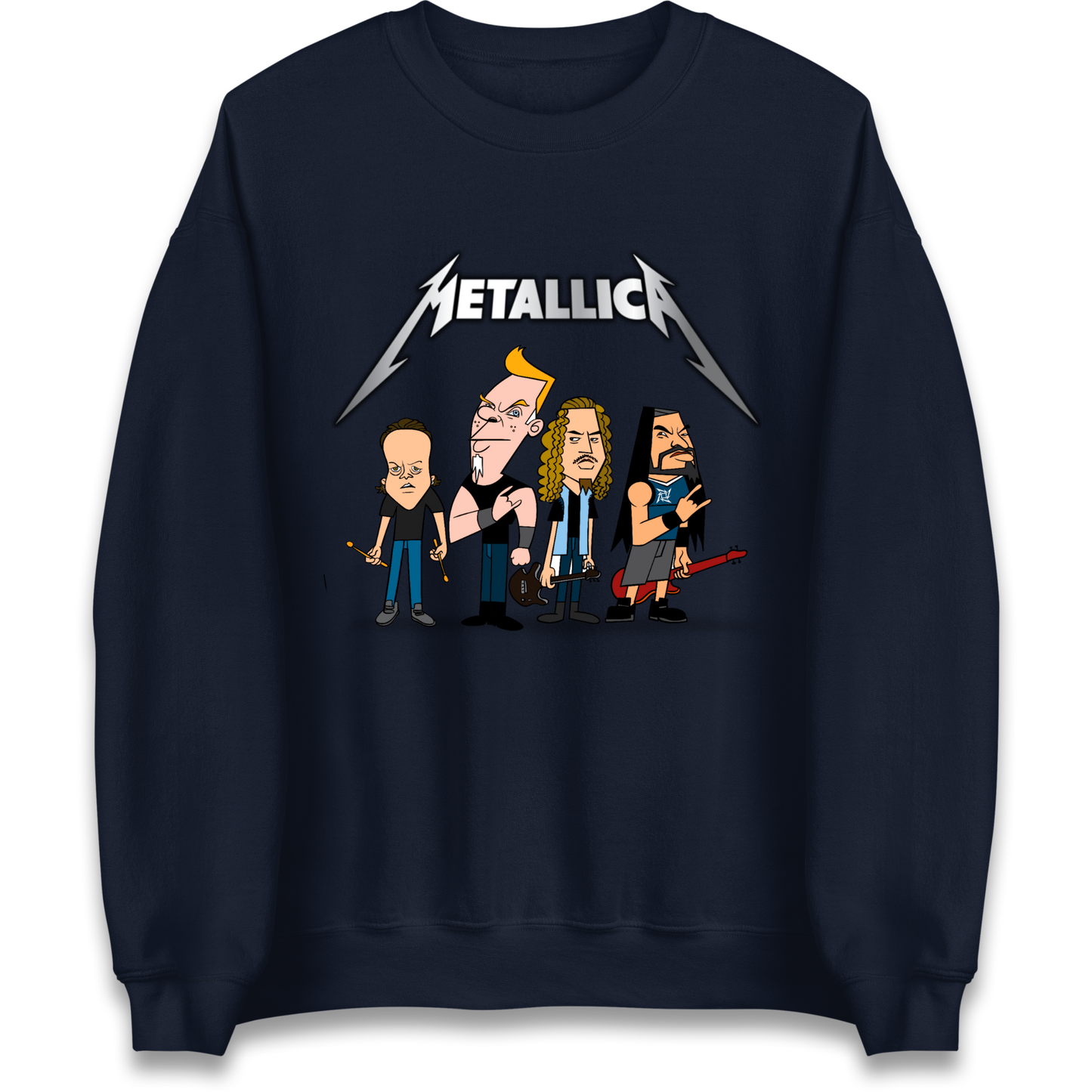 Metallica Cartoon Sweatshirt