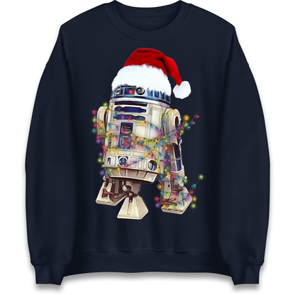 R2D2 Christmas Santa Christmas Sweatshirt