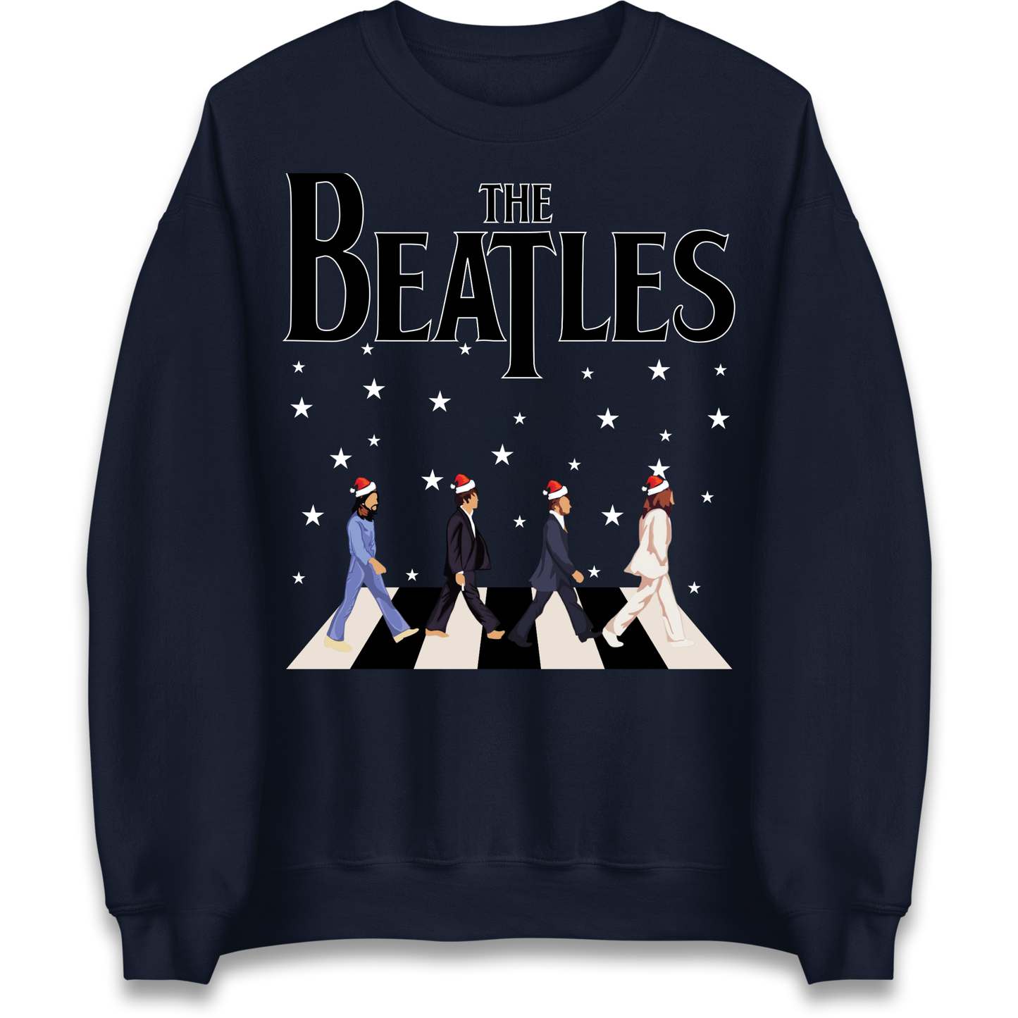 The Beatles Abbey Road Christmas Sweatshirt