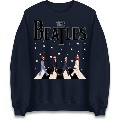 The Beatles Abbey Road Christmas Sweatshirt