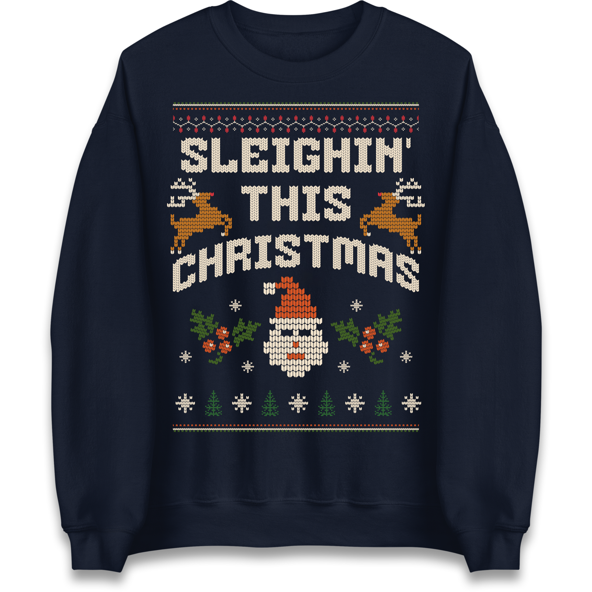 Sleighin This Christmas Christmas Sweatshirt