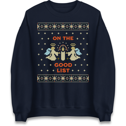 On The Good List Christmas Sweatshirt