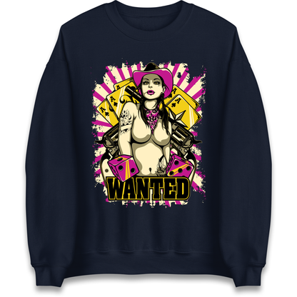 Wanted Ace Of Spades Sweatshirt