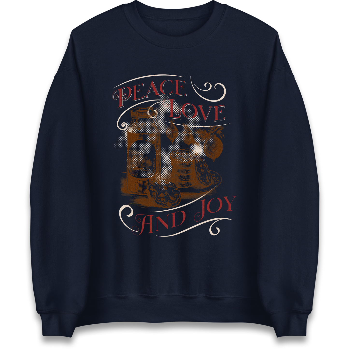 Peace Love And Joy Christmas Sweatshirt