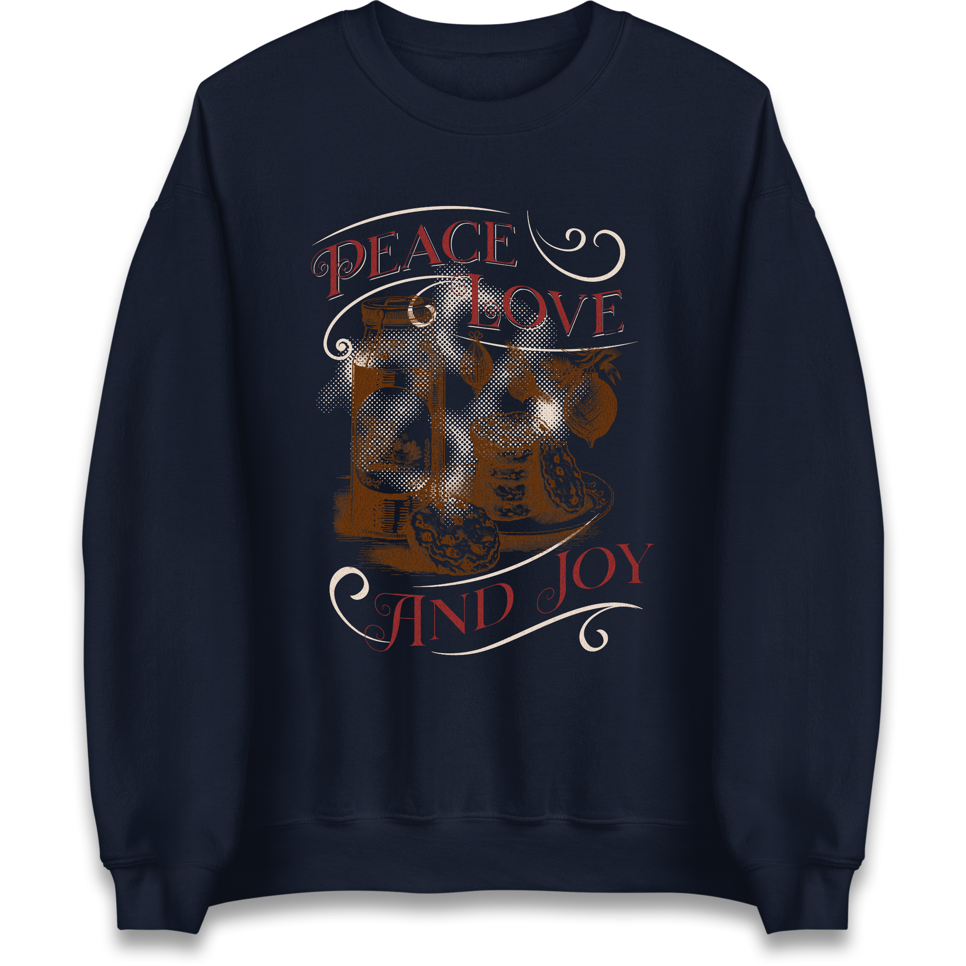 Peace Love And Joy Christmas Sweatshirt