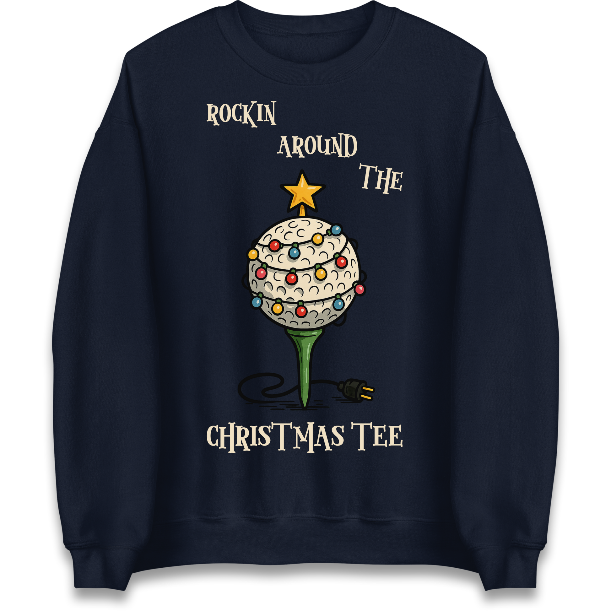 Golf Christmas Sweatshirt