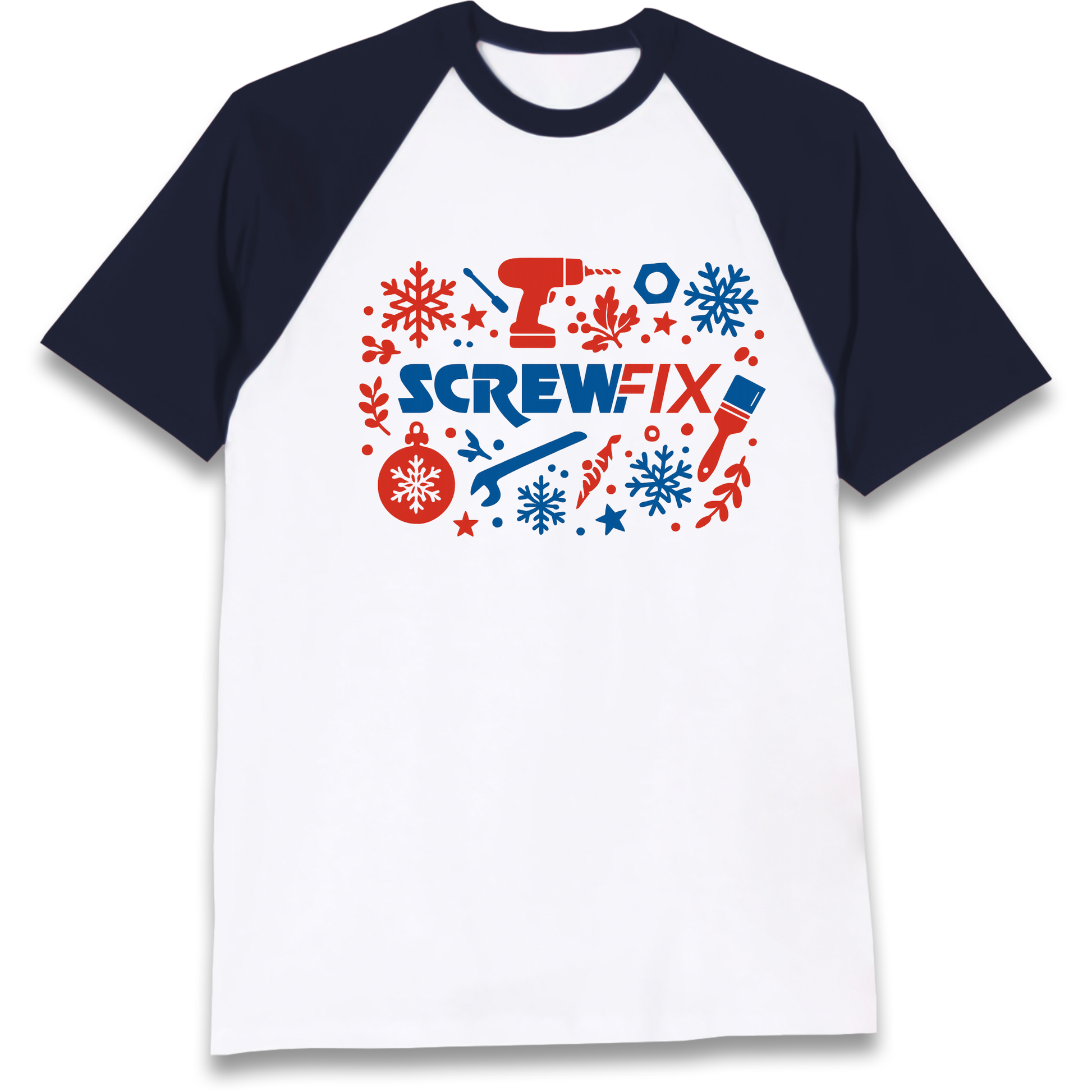 Screwfix Christmas Raglan T Shirt