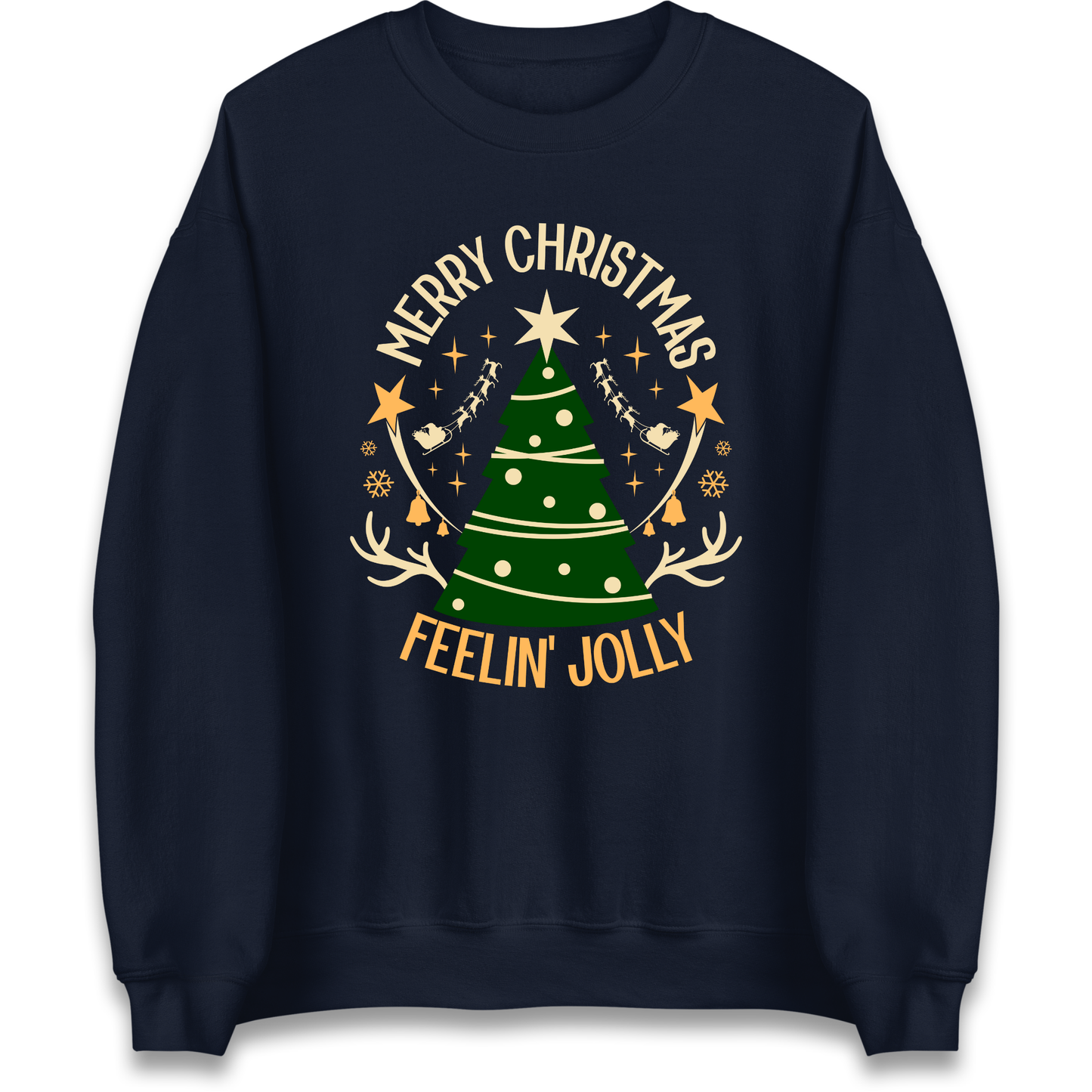 Merry Christmas Feeling Jolly Christmas Sweatshirt