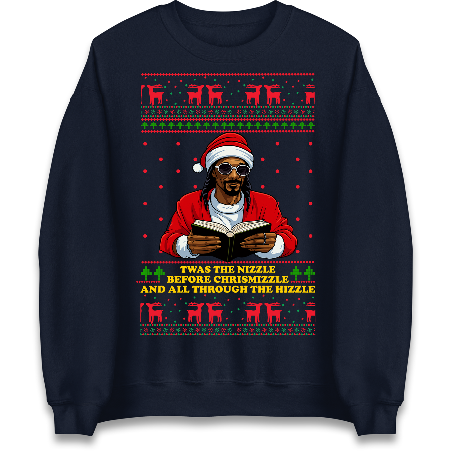Snoop Dogg Nizzle Christmas Jumper
