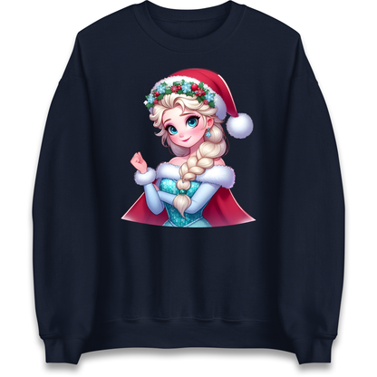 Elsa Frozen Santa Sweatshirt