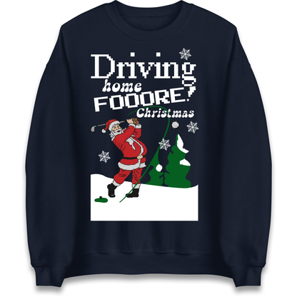 Christmas Golf Sweatshirt