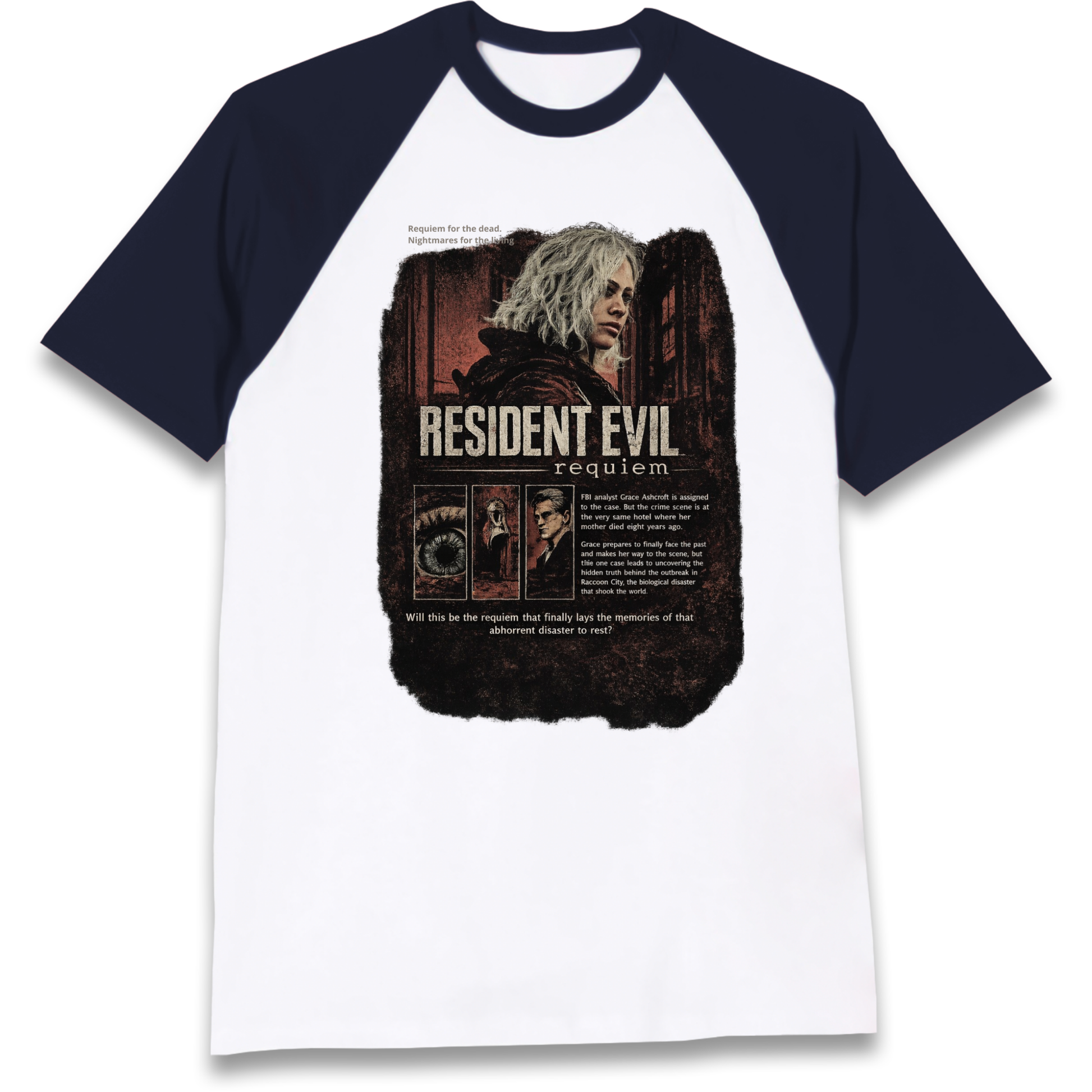 Resident Evil Raglan T Shirt