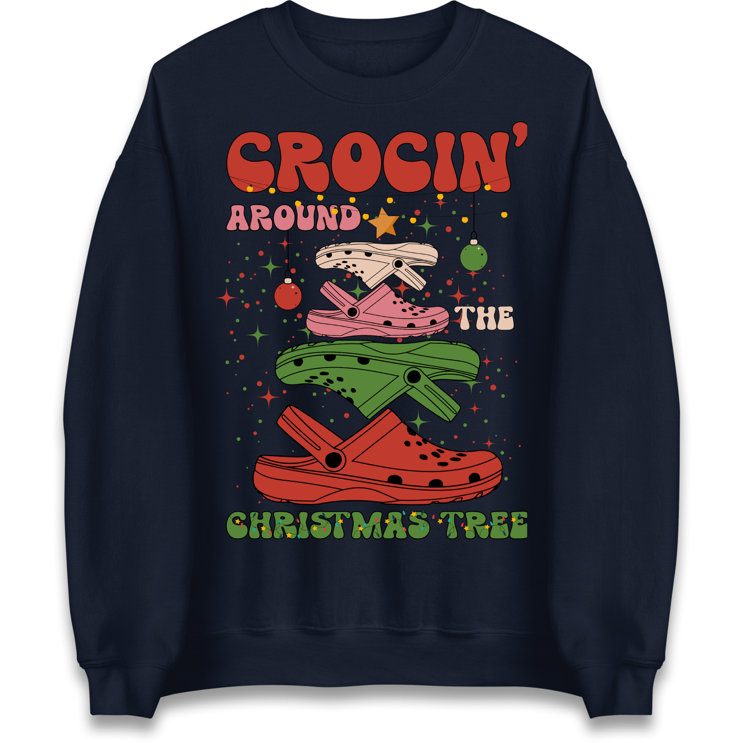 Crockin Around the Christmas Tree Christmas Sweatshirt