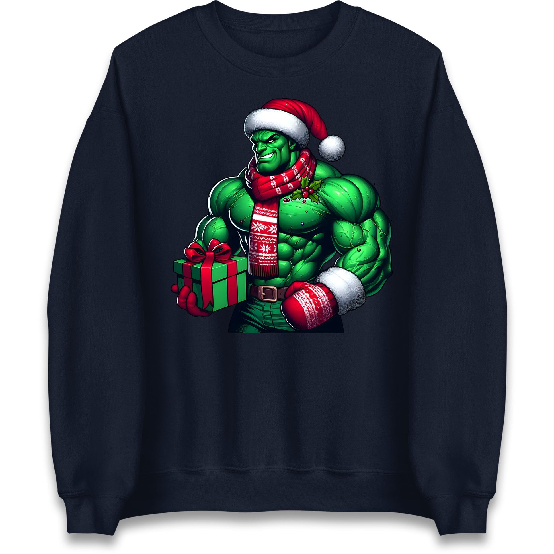 The Hulk Santa Sweatshirt
