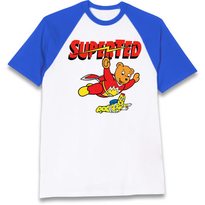 Super Ted Raglan T Shirt