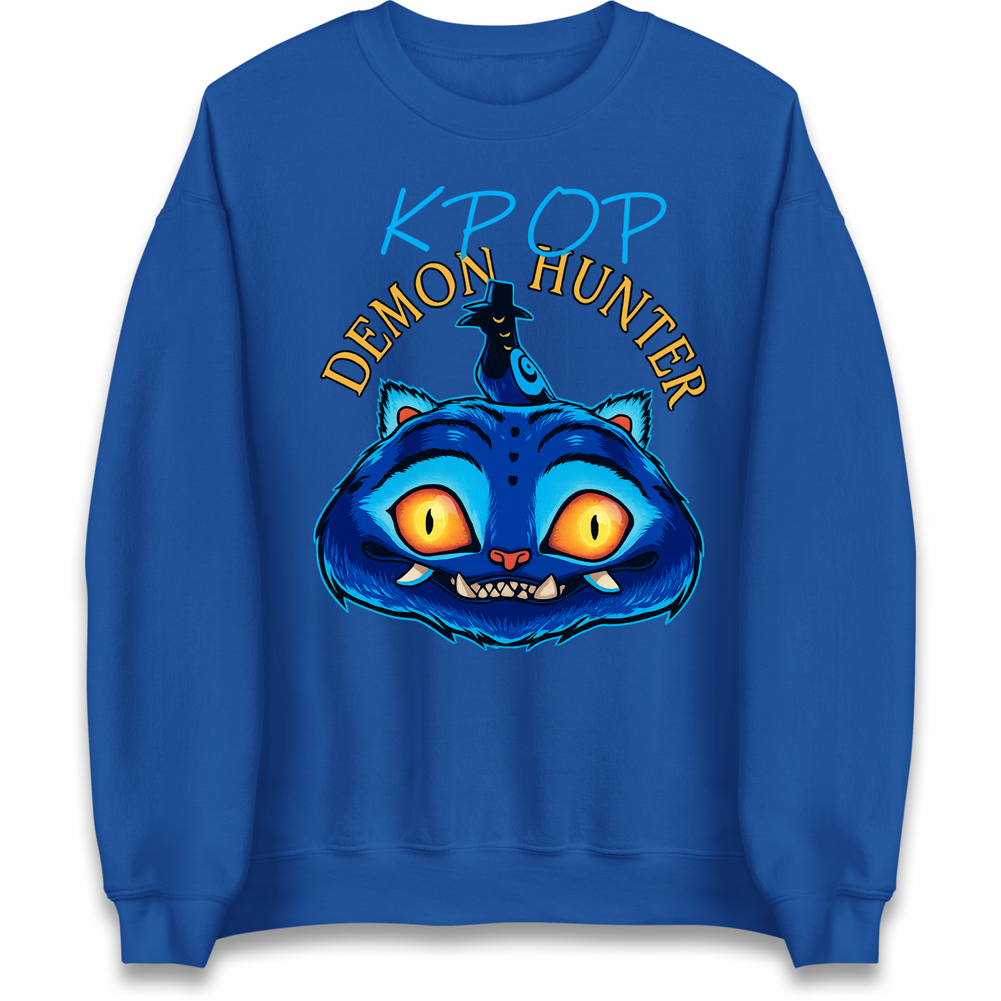 Kpop Demon Hunter Derpy Tiger Sweatshirt