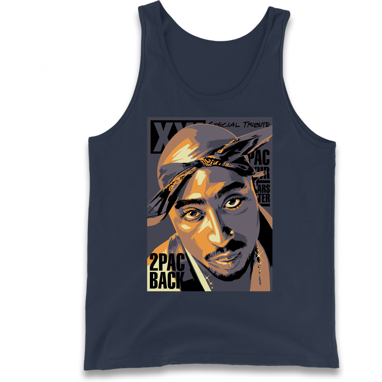 2 Pac Back Tank Top 