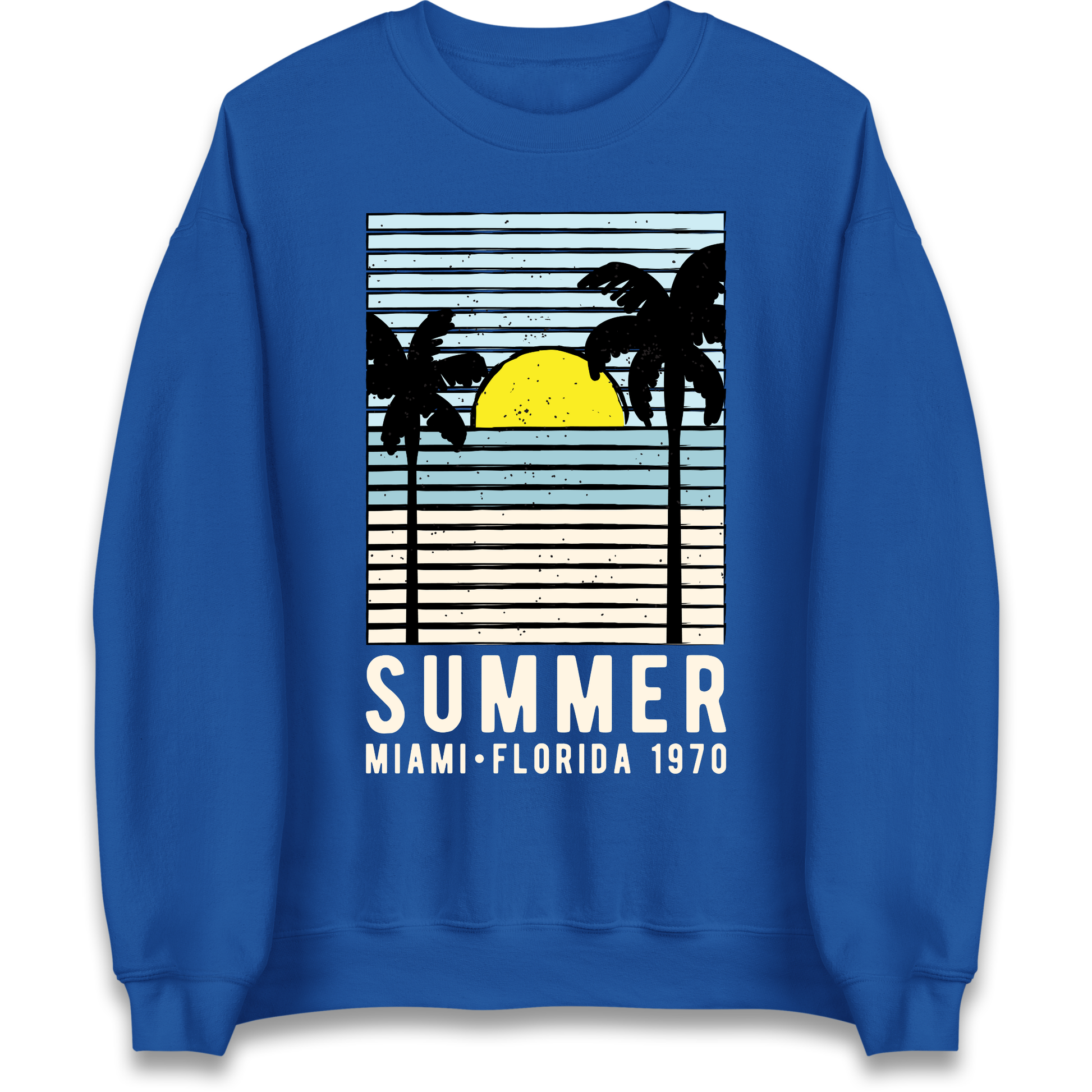 Summer Miami Florida 1970 Sweatshirt