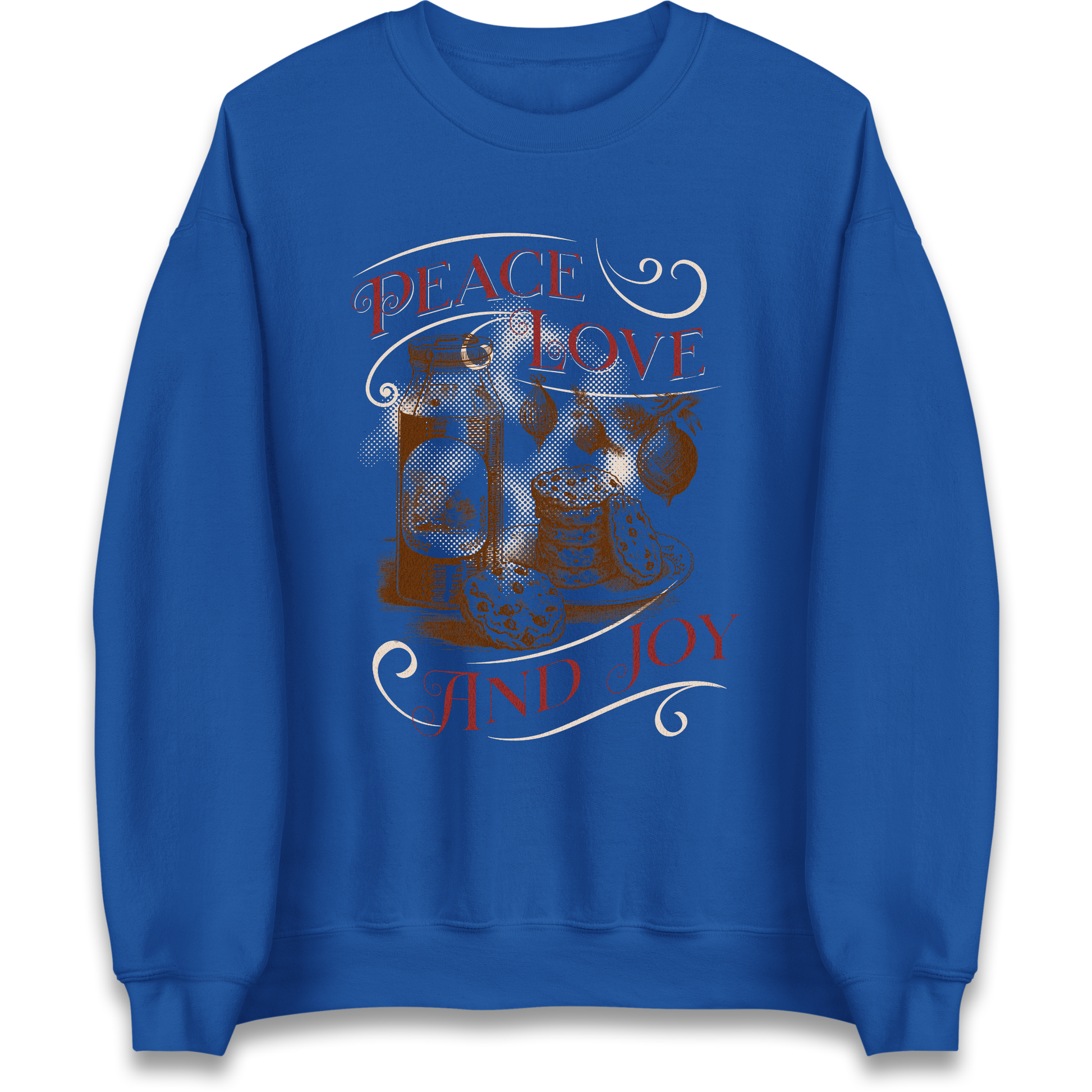 Peace Love And Joy Christmas Sweatshirt
