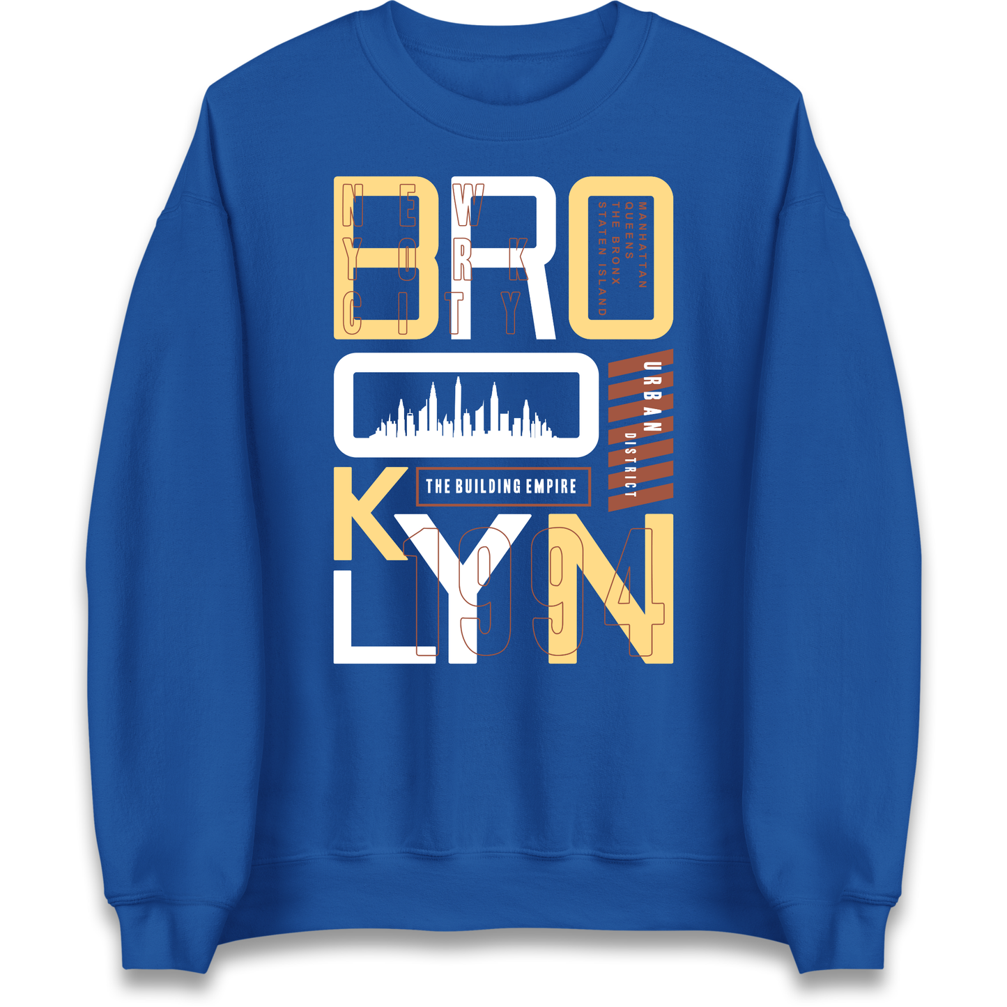 Brooklyn New York Urban District Sweatshirt