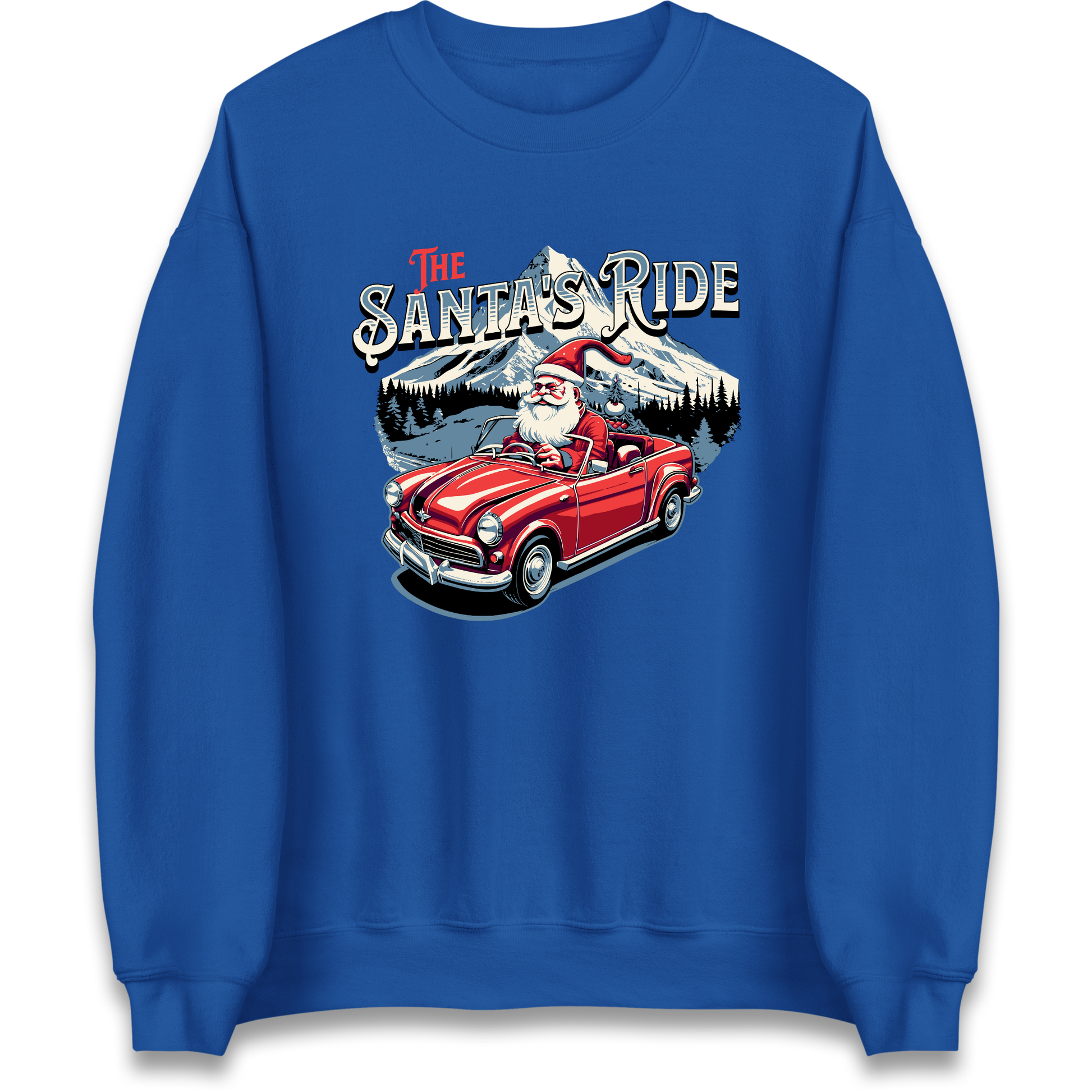 The Santas Ride Christmas Sweatshirt