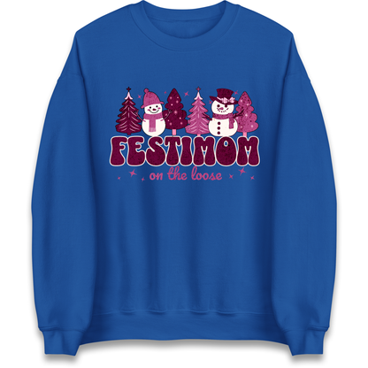 Festimom on The Loose Sweatshirt
