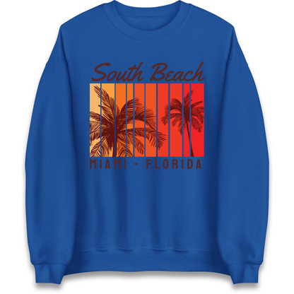 South Beach Miami Florida Sweatshirt