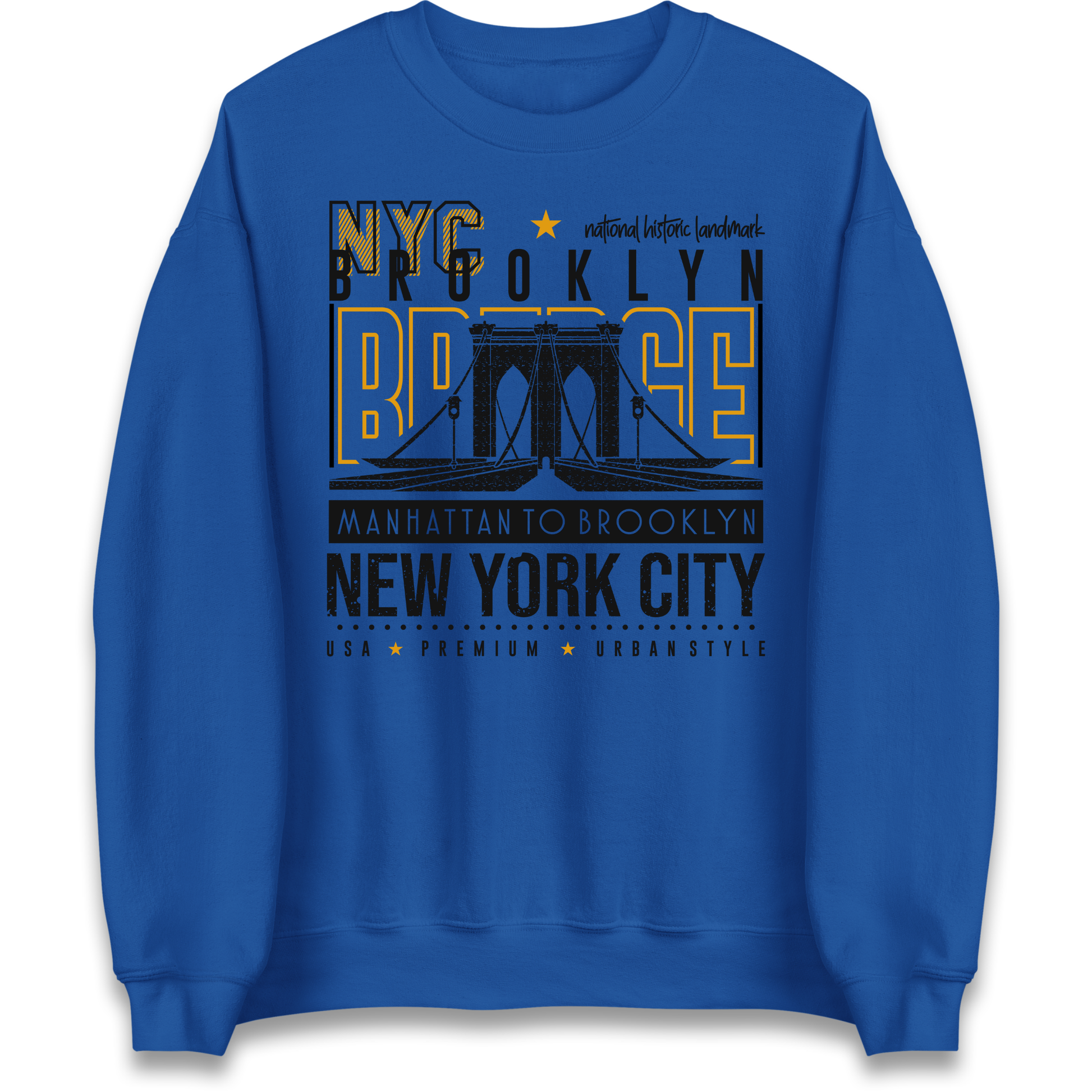 NYC Brooklyn Bridge Sweatshirt